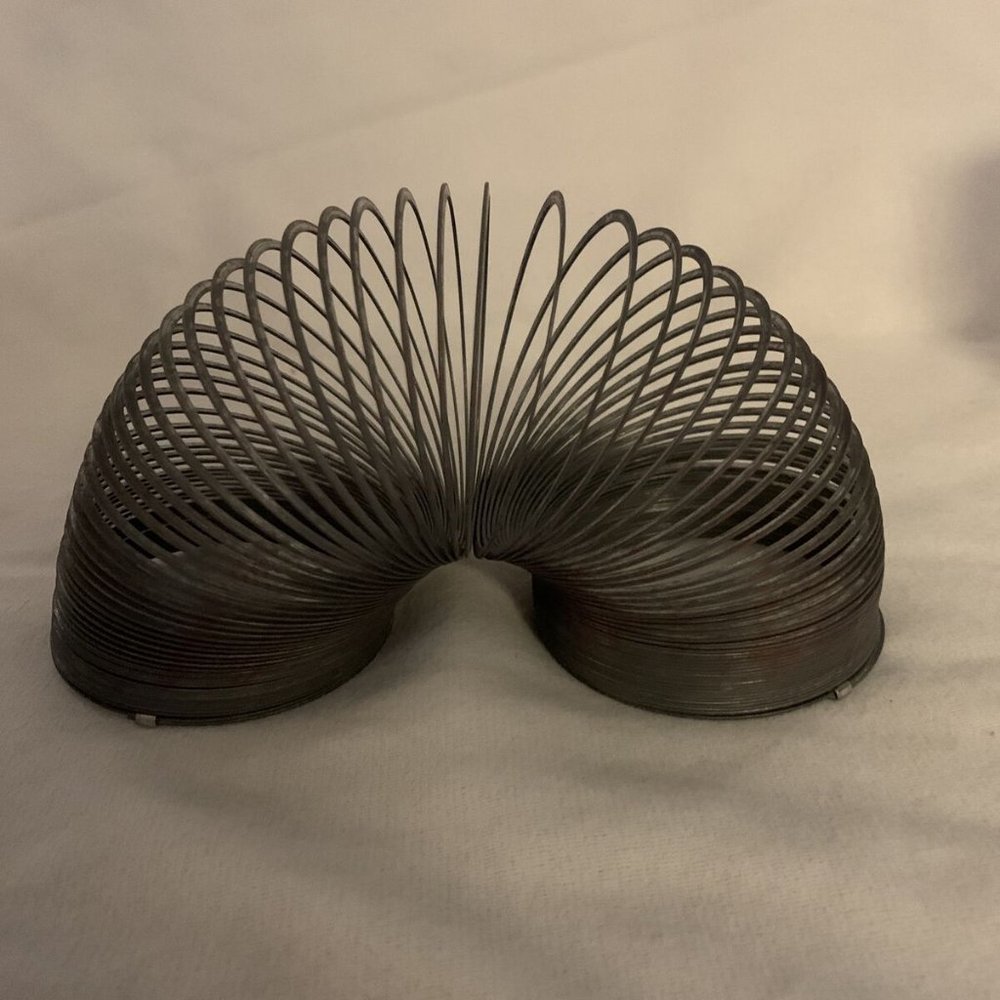 New Vintage SLINKY Toy Collector’s Edition By James Industries Metal With Box